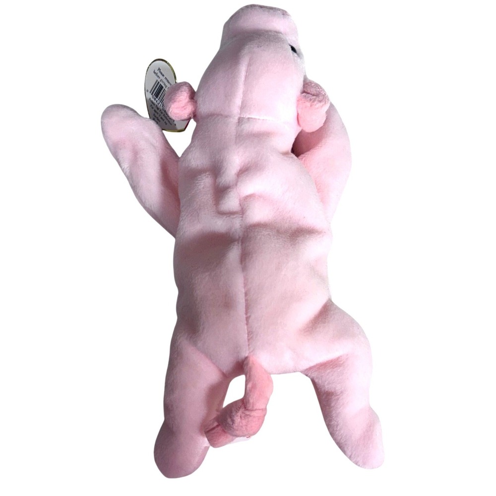 Ty Beanie Babies Squealer the Pig 1993 Vintage Plush Toy Style 4005 PVC Pellets